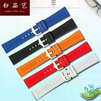 ราคา สายซิลิโคน เหมาะสำหรับ IWC Original Zenith Seiko ยางฟลูออรีนธรรมชาติ สายนาฬิกาผู้ชายและผู้หญิง (1731381188999218483)