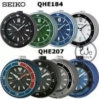 ราคา SEIKO นาฬิกาปลุก รุ่น QHE184 QHE207 ขนาดเล็ก เสียง BEEP Snooze เดินเรียบ เข็มพรายน้ำ ไฟ LED QHE (1731087075712862848)