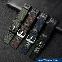 ราคา สายนาฬิกาไนลอนสีเขียว เหมาะสำหรับ Seiko Citizen Jeep Wrangler Tundra JPW606301/664 สายรัดนาฬิกาผู้ชายผ้าใบ เข็มขัด 24mm/22mm/20mm (1732255818343942803)