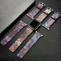 ราคา สายนาฬิกา Apple เข้ากันได้กับ Apple Watch Band S10 และ Apple iWatch 9/8/7/6/5/4/3, สายรัดข้อมือ Totem สไตล์ชาติพันธุ์ SE, [COD] premium ronaldo seiko 5 (1731781883185694107)