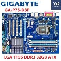 ราคา เมนบอร์ดดั้งเดิม, กิกะบิต GA-P75-D3P, Intel B75, LGA 1155, DDR3, 32GB, เมนบอร์ดเดสก์ท็อป ATX, ใช้แล้ว (1731309054129047119)