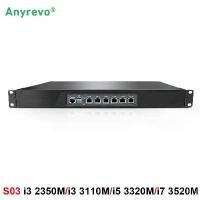 ราคา มินิพีซี, 1U Rackmount, เซิร์ฟเวอร์ไฟร์วอลล์, พร้อม NIC ลาน Gigabit 6 ชิ้น, เราเตอร์นุ่ม LAN, เข้ากันได้กับ Intel Core i3-4100M, i5-4300M, i7-3610QM, เหมาะสำหรับ pfSense, OPNsense, AES-NI (17315440408