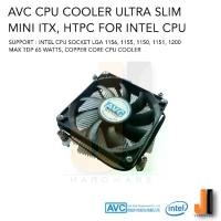 ราคา CODAVC CPU Cooler Mini ITX, HTPC For Intel CPU Socket LGA 1150, 1151, 1155, 1156, 1200 (ของใหม่ไม่มีกล่องสภาพดี)TikTok (1731998148972479737)