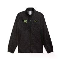 ราคา PUMA เสื้อแจ็คเก็ตวิ่งทรงหลวม PUMA HOOPS x TMNT PUMATECH สำหรับผู้ชาย สีดำ - 63010201 (1731828365883639051)