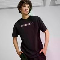 ราคา PUMA Scuderia Ferrari Statement เสื้อยืด คอกลม ออกกำลังกาย ผู้ชาย สีดำ - 62703801 (1731160480390482187)