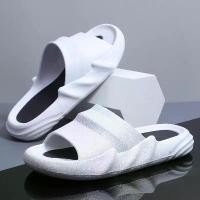 ราคา รองเท้าแตะฤดูร้อนสำหรับผู้ชาย, รองเท้าแตะกีฬากลางแจ้งอินเทรนด์, กันลื่น, เบาะคู่, รองเท้าแตะชายหาดผู้ชาย รองเท้า toby puma ผ้าใบ (1732154532050994816)