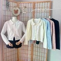 ราคา Ruby Top เสื้อคอบัวแขนยาว งานกระดุมมุก (1731778380681741528)