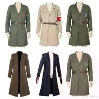 ราคา เสื้อแจ็คเก็ตคอสเพลย์ Attack On Titan Levi Eren Hanji แขนยาว เหมาะสำหรับปาร์ตี้ฮาโลวีน (1731974022609798701)