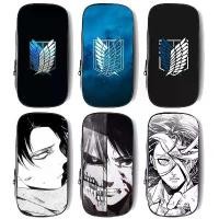 ราคา กล่องดินสอผ้าใบ, กัปตัน Eren Mikasa Levi ปีกแห่งอิสรภาพ Attack on Titan, กล่องใส่ปากกาความจุขนาดใหญ่ (1732071472240297566)