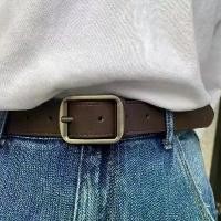 ราคา เข็มขัดผู้หญิง สไตล์อินเทรนด์ แฟชั่นเกาหลี หัวเข็มขัด สไตล์อิน เหมาะสำหรับนักเรียนและคนหนุ่มสาว เข็มขัดเยาวชน [COD] เข็มขัดหนัง งู เข็มขัด levi ' เข็มขัด สี น้ําตาล นัก ศึ (1731548431049917845)