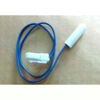 ราคา [COD] 900507 เซ็นเซอร์จับอุณหภูมิตู้เย็น TOSHIBA สายสีน้ำเงิน หัวขาว อะไหล่ตู้เย็น (1731851243337647787)