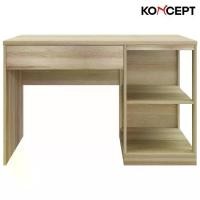 ราคา Koncept Furniture โต๊ะทำงาน ขนาด 120 ซม. รุ่น Benita สีไม้อ่อน (120x60x77 ซม.) (1729954457716951290)