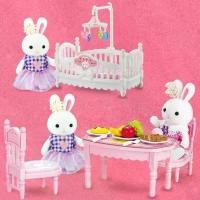 ราคา (พร้อมส่ง)บ้านตุ๊กตากระต่าย บ้านตุ๊กตา DIY บ้านกระต่ายและเฟอร์นิเจอร์ RABBIT HOUSE & FURNITUREน่ารัก คลังสินค้า (1731782440633534058)