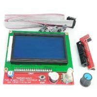 ราคา RAMPS1.4 LCD 12864 แผงควบคุม เครื่องพิมพ์ 3D ตัวควบคุมอัจฉริยะ จอ LCD สำหรับเครื่องพิมพ์ 3D (1730900147587811471)