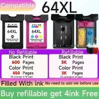 ราคา ตลับหมึกรีฟิล, เข้ากันได้กับตลับหมึก HP 64XL, HP64 Envy Photo 7120, 7130, 7132, 7134, 7158, 7164, 7155, 7800, 7820, เครื่องพิมพ์ (1731190993451386006)