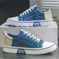 ราคา รองเท้าผู้ชาย อเนกประสงค์ ระบายอากาศ รองเท้าลำลองกีฬา กันลื่น รองเท้าผ้าใบทรงเตี้ย รองเท้าผ้าใบ รองเท้าอินเทรนด์ มาใหม่สำหรับฤดูร้อนปี 2025 ขายดี รองเท้า vans แท้ vans แ ท ้ (1732148371284591876)