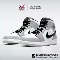 ราคา Nike Air Jordan 1 Mid "Light Smoke Grey" (554724-092) สินค้าลิขสิทธิ์แท้ Nike รองเท้าผู้ชาย ไนกี้ จอร์แดน ของแท้ (1730300403916442121)
