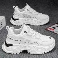 ราคา รองเท้าผู้ชาย, ฤดูร้อน 2025 ใหม่, รองเท้าวิ่งกีฬาที่ได้รับความนิยม, สำหรับนักเรียนมัธยมต้น, พื้นนุ่ม, เพิ่มความอินเทรนด์, สำหรับวัยรุ่น, สีขาว, Clunky รองเท้า ทหาร รองเท้า ช่าง ไนกี้ ดั้ง ไนกี้ (17319