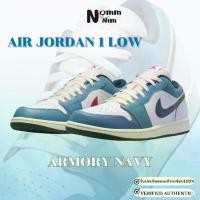 ราคา Nike Air Jordan 1 Low SE "Armory Navy" HM3711-144 การันตี ของเเท้ 100% รองเท้าลำลอง รองเท้าผู้ชาย (1731409627379436427)