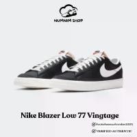 ราคา **สินค้ามีปัญหาเรื่องกาวและตำหนิเหลือง Nike Blazer Low 77 Vingtage DA6364-001 ของแท้ 100% รองเท้าผ้าใบ รองเท้าลำลอง (1730475217483959179)