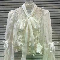 ราคา เสื้อเชิ้ตสไตล์ฝรั่งเศส เรียบหรู ฐานลูกไม้โบว์ใหม่ เสื้อลำลองขนาดเล็ก รหัส: 81-120, 2025 เสื้อสงกรานต์ ผู้หญิง อก 50 เสื้อ สียีนส์ คอปาด เสื้อผ้า zara (1731630152511620184)