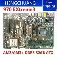 ราคา ASRock 970 Extreme3 เดสก์ท็อปมือสองดั้งเดิม, ใหม่, สำหรับเมนบอร์ด AMD 970, ช่องเสียบ AM3 AM3+, DDR3, SATA3, USB3.0 (1731961339686913095)
