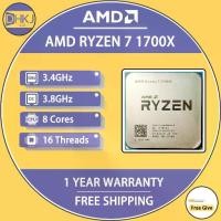 ราคา โปรเซสเซอร์ CPU AMD Ryzen 7 1700X, R7 1700X, 3.4 GHz, แปดคอร์, ซ็อกเก็ต YD170XBCM88AE, AM4, ไม่มีพัดลม, ใช้แล้ว (1732330863918221434)