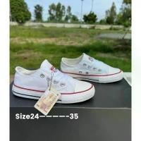 ราคา รองเท้าผ้าใบของเด็กConverse all starมี25-36สินค้าพร้อมส่ง คลังสินค้า แนะนำ ขายดี (1731492848058664474)