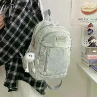 ราคา กระเป๋าเป้หมีพิมพ์ลาย ขนาดเล็ก ดีไซน์กระเป๋าสะพายคู่ สไตล์ใหม่ เหมาะสำหรับนักศึกษาวิทยาลัย กระเป๋าแม่ช่อง กระเป๋าสะพายคู่ พิมพ์ลายหมี 2024 กระเป๋า converse (1731561438288315587)