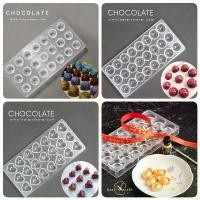 ราคา พิมพ์ช็อคโกแล็ตพลาสติก Polycabonate ทองก้อน หัวใจ ครึ่งวงกลม Bon bon chocolate valentine CNY (1731934087774635433)