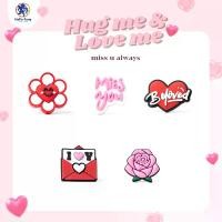 ราคา ของตกแต่งกระเป๋า Hello Pony แฟชั่น Valentine Set 5ตัว อุปกรณ์ตกแต่งกระเป๋า DIY ลายการ์ตูนน่ารัก สำหรับติดกระเป๋า ถอดออกได้ ขนาด 10 มม. (1731811763645417567)