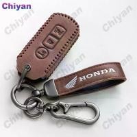 ราคา เคสกุญแจรถจักรยานยนต์อัจฉริยะ, สำหรับ Honda Motorbike, ทำจากหนังวัวแท้, พร้อมตัวป้องกันโซ่, กระเป๋าใส่รีโมท, เหมาะสำหรับ Honda PCX 160, ADV 150, Forza 300, 350, Sh 125 150, 300, (1732336658043865787)