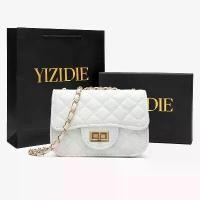 ราคา กระเป๋าสะพายไหล่ผ้าควิลท์, สไตล์ Chanel, สำหรับผู้หญิง, คุณภาพสูง, กระเป๋าสะพายข้าง, กระเป๋าสี่เหลี่ยมเล็ก, มาใหม่ (1732103165595321965)