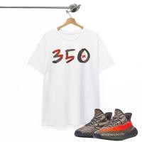 ราคา เสื้อยืด Number 350 (Cotton 100%) ใส่คู่กับ อดิดาส Yeezy Boost 350 V2 Carbon Beluga เสื้อแฟชันผู้หญิง ผู้ชาย สนีกเกอร์ Man Clothing (1730685312786205237)