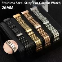 ราคา สายโลหะสแตนเลส เข้ากันได้กับนาฬิกา Garmin Fenix 8 7X 7 Solar 6x Pro/Fenix 6Pro/Fenix6 Sapphire/Forerunner 935, สายรัดพอดีเร็ว, 26 มม. (1731208909828688337)