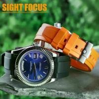 ราคา สายนาฬิกายาง FKM มีให้เลือก 19 มม. 20 มม. 21 มม. และ 22 มม. เหมาะสำหรับ rolex Daytona, Submariner, Yacht-Master, Sea Dweller, Datejust, Day-Date, Explorer Srap (1730214769348020589)