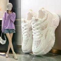 ราคา รองเท้ากีฬาสตรี ขายดี ฤดูใบไม้ร่วงใหม่สไตล์เกาหลีรองเท้าลำลองแพลตฟอร์มรองเท้าวิ่งผู้หญิงลูกไม้ขึ้นรองเท้าพ่อ 2024 asics gel kayano 14 ใส่วิ่ง รองเท้า วิ่ง (1731089971434130074)