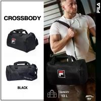 ราคา COD Fila กระเป๋าสะพาย กระเป๋าสีดำ Crossbody Bag CBCK230601U BK (690)TikTok (1731592419167798446)