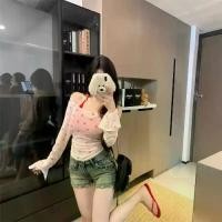 ราคา ชุดทูพีซสาวฮอต เซ็กซี่ น่ารัก พร้อมแผ่นรองหน้าอก พิมพ์ลายแฟชั่น ดีไซน์กุทัณฑ์ เสื้อแขนยาว เสื้อสายเดี่ยว เสื้อ baby tee ss gucci เสื้อ ยืด ทูโทน ผู้ หญิง เสื้อ กราม เสื้อ (1732331041552239354)