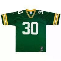 ราคา Green Bay Packers Green #30 Reebok เสื้อเหย้าฤดูร้อน 2001 เสื้อยืดพิมพ์ลายสไตล์การออกแบบ (1730698136189634976)