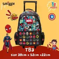 ราคา Smiggle Backpack Trolley TB3 กระเป๋าสะพายมีล้อลาก กระเป๋านักเรียน ขอแท้ พร้อมส่งในไทย (1731775719903037861)