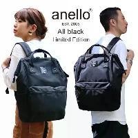 ราคา Anello All black Limited Backpack Allblack Regular & Large size (1730417720376003364)