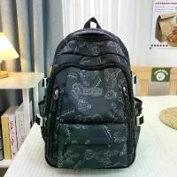 ราคา [พร้อมส่ง] Backpack กระเป๋าเป้สะพายหลัง กระเป๋านักเรียน กระเป๋าเดินทางแบบมัลติฟังก์ชั่น กระเป๋าเป้สะพายหลัง ผ้าไนลอน พร้อมส่ง 4สี (1731312558705182052)
