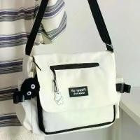 ราคา COD College Student Crossbody Bag Classroom Leisure Backpack Single Shoulder Bag Japanese Bag Female Harajuku Simple Postman Bag (1731539841373275273)
