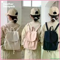 ราคา Mikeashop44 พร้อมส่ง กระเป๋าเป้ สะพายหลัง ผ้าแคนวาส มินิมอล สไตล์เกาหลี Heather Backpack บล็อกบัสเตอร์ (1730766710075066945)