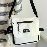 ราคา Wilsonen College Student Crossbody Bag Classroom Leisure Backpack Single Shoulder Bag Japanese Bag Female Harajuku Simple Postman Bag (1731930958377551726)