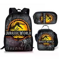 ราคา กระเป๋าเป้ไดโนเสาร์ JURASSK WORLD พิมพ์ลาย สำหรับนักเรียน ทนทาน กระเป๋าเป้วอร์มอัพ การ์ตูนสำหรับเด็ก backpack กระเป๋า outdoor (1731858304304121115)