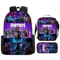 ราคา กระเป๋าเป้การ์ด Fortnite พิมพ์ลาย เหมาะสำหรับนักเรียน ความจุมาก ปรับแต่งได้ กระเป๋าสะพายคู่ backpack กระเป๋า outdoor (1731858322374821147)