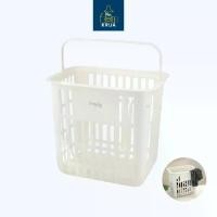 ราคา Naikrua ตะกร้าใส่ผ้า มีหูหิ้ว ขนาดใหญ่ใส่ของได้เยอะ ตะกร้าผ้าพลาสติก ตะกร้าพลาสติก Cloth Basket (1731811666259904405)