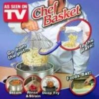 ราคา Chef Basket ตะกร้า ตะแกรงทำอาหาร อเนกประสงค์ ต้ม ทอด ลวก นึ่ง มีบริการเก็บปลายทาง (1731386010005572492)